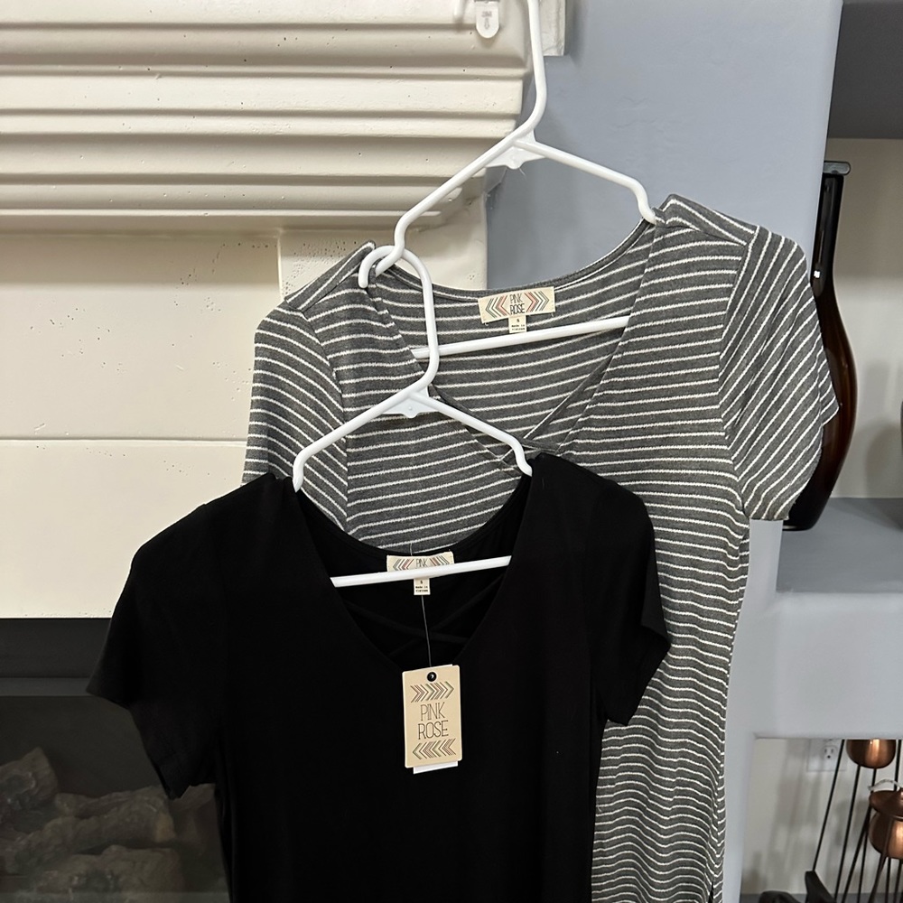 2 shirts one with tag 1 without both new from macys